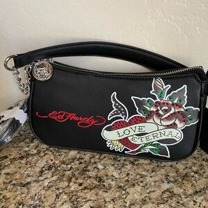 Ed Hardy Crossbody Purse “ Love Eternal”